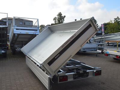 Brenderup 3 Seitenkipper 3500 Kg 325x180x35 TT5325ATB3500 perforierter Stahlboden