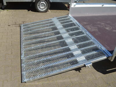 Vlemmix Baumaschinentransporter 3500 kg 400x180 3 Achsen