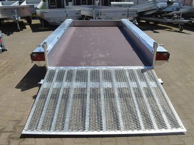 Vlemmix Baumaschinentransporter 3500 kg 400x180 3 Achsen