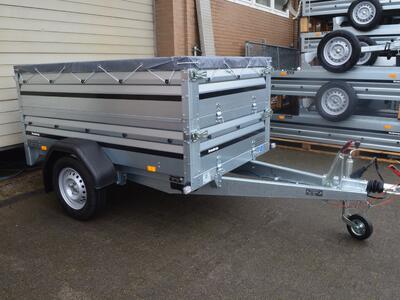 Brenderup 1000 Kg 204x128x80 doppelte Bordwände