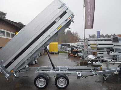 Brenderup 3 Seitenkipper 2700 Kg 3250x1800x800 mm TT5325ATB Bordwandaufsatz