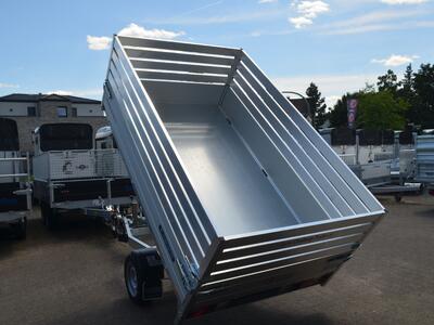 Saris Heckkipper K1 1500 Kg 2560x1500x800 Handpumpe Aluaufbau