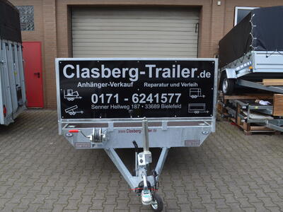 Mietanhänger 14 Autotransp. 2700 Kg 4000x2000 mm