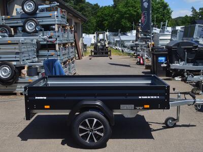 Brenderup 1205SUb 750 Kg 204x116x35 Black Edition