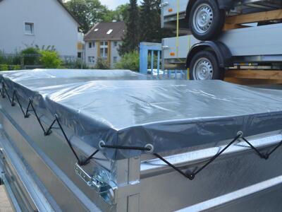 Mietanhänger 7 Aufsatz 1300 Kg 2230x1250x1000 mm