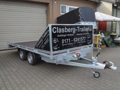 Mietanhänger 14 Autotransp. 2700 Kg 4000x2000 mm