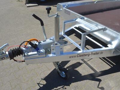 Vlemmix Baumaschinentransporter 3500 kg 400x180 3 Achsen