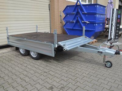 Brenderup Hochlader 1300 Kg 2500x1420x350 mm 3251STB1300