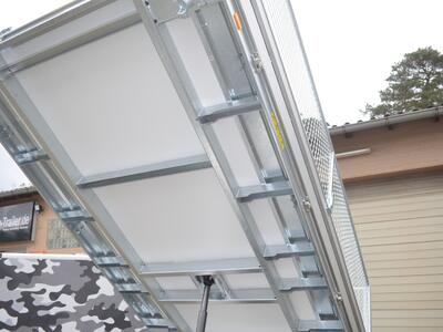 Brenderup 3 Seitenkipper 2700 Kg 3250x1800x800 mm TT5325ATB Bordwandaufsatz