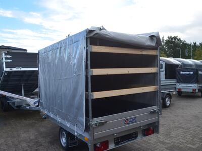 Saris Hochlader 1500 Kg 2560x1500x1600 mm Plane grau