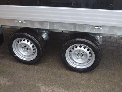 Brenderup 3 Seitenkipper 2700 Kg 3250x1800x800 mm TT5325ATB Bordwandaufsatz