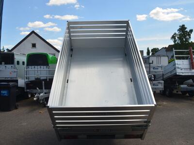 Saris Heckkipper K1 1500 Kg 2560x1500x800 Handpumpe Aluaufbau